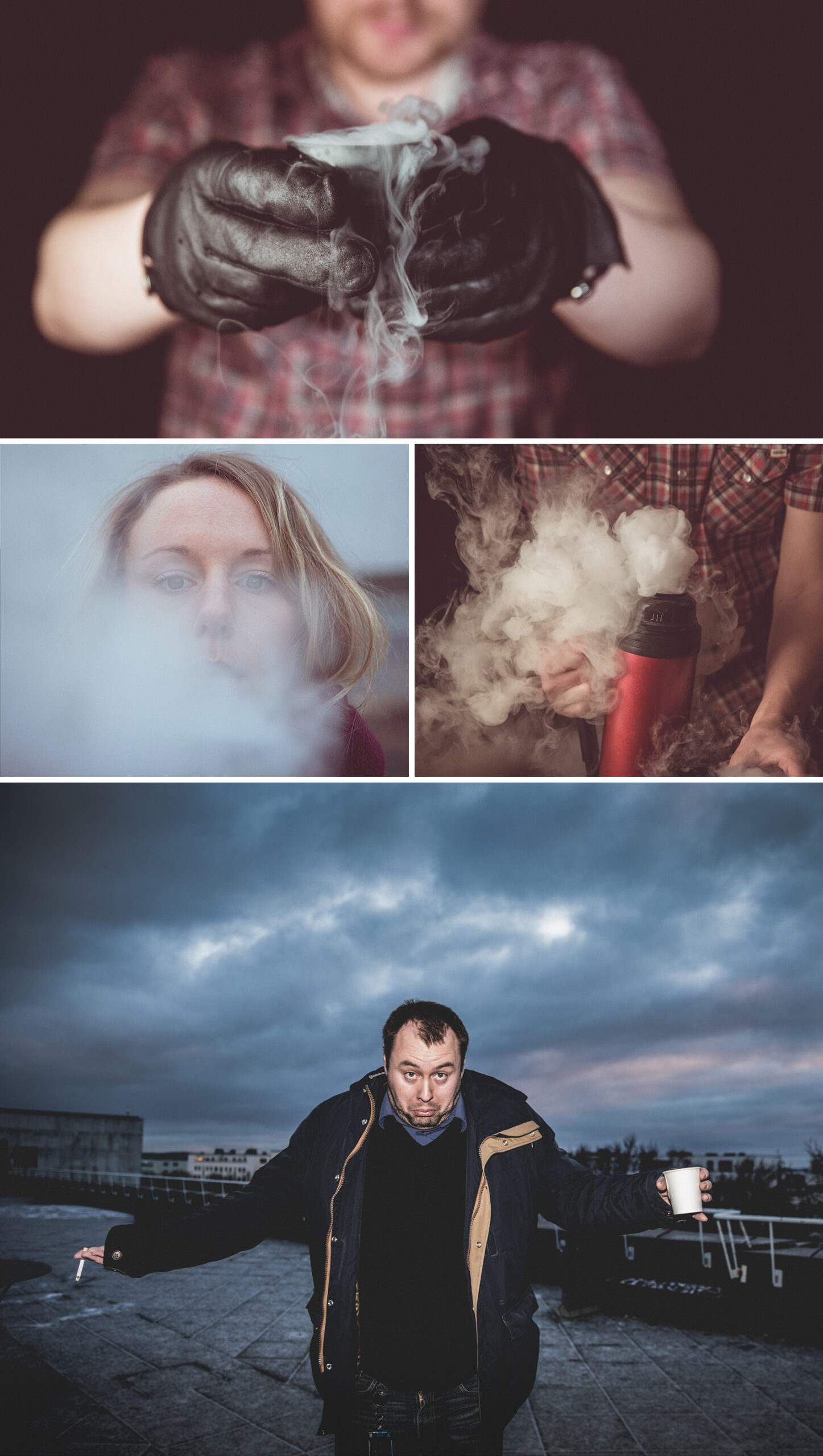 Day 10: Dry ice, Trine, more dry ice and mr Shrug