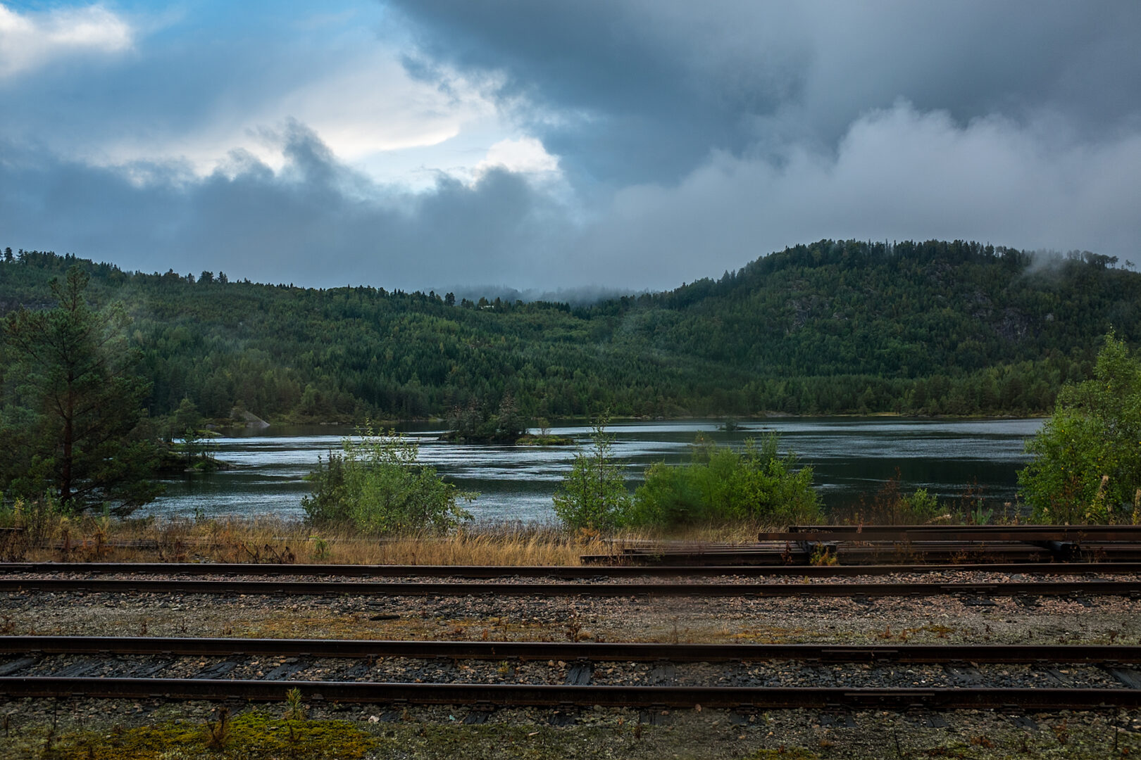 Day 260 – Tuesday September 17 – Train from Egersund to Oslo; Somewhere..