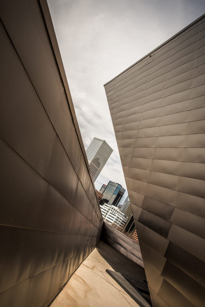 View over Denver from The DAM