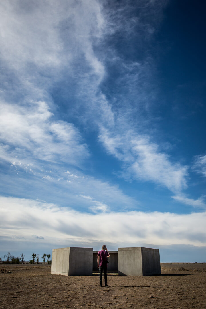 Marfa, Donald Judd sculptures