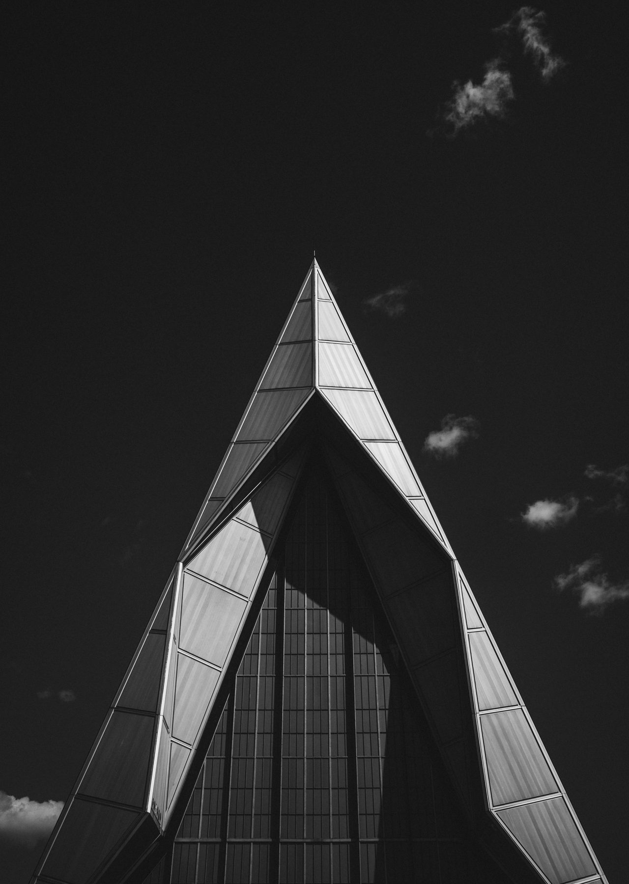 United States Air Force Academy Cadet Chapel by Walter Netsch