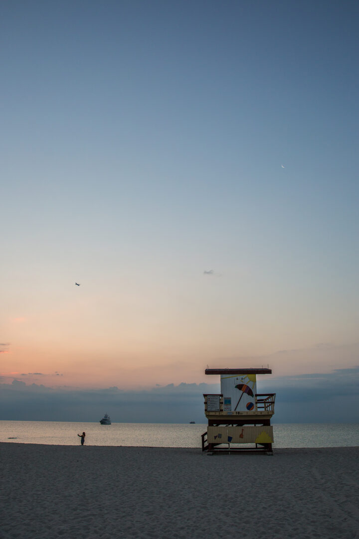 Morning swim, Miami Beach