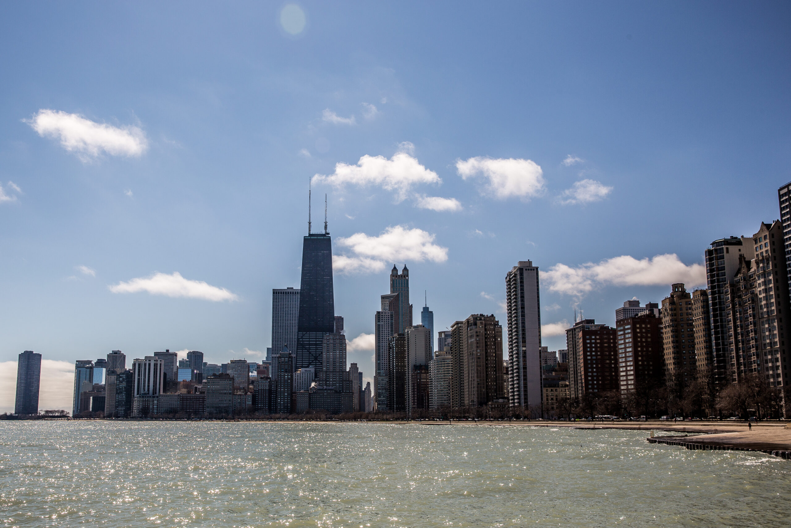 Chicago Skyline from North Avenue Beach