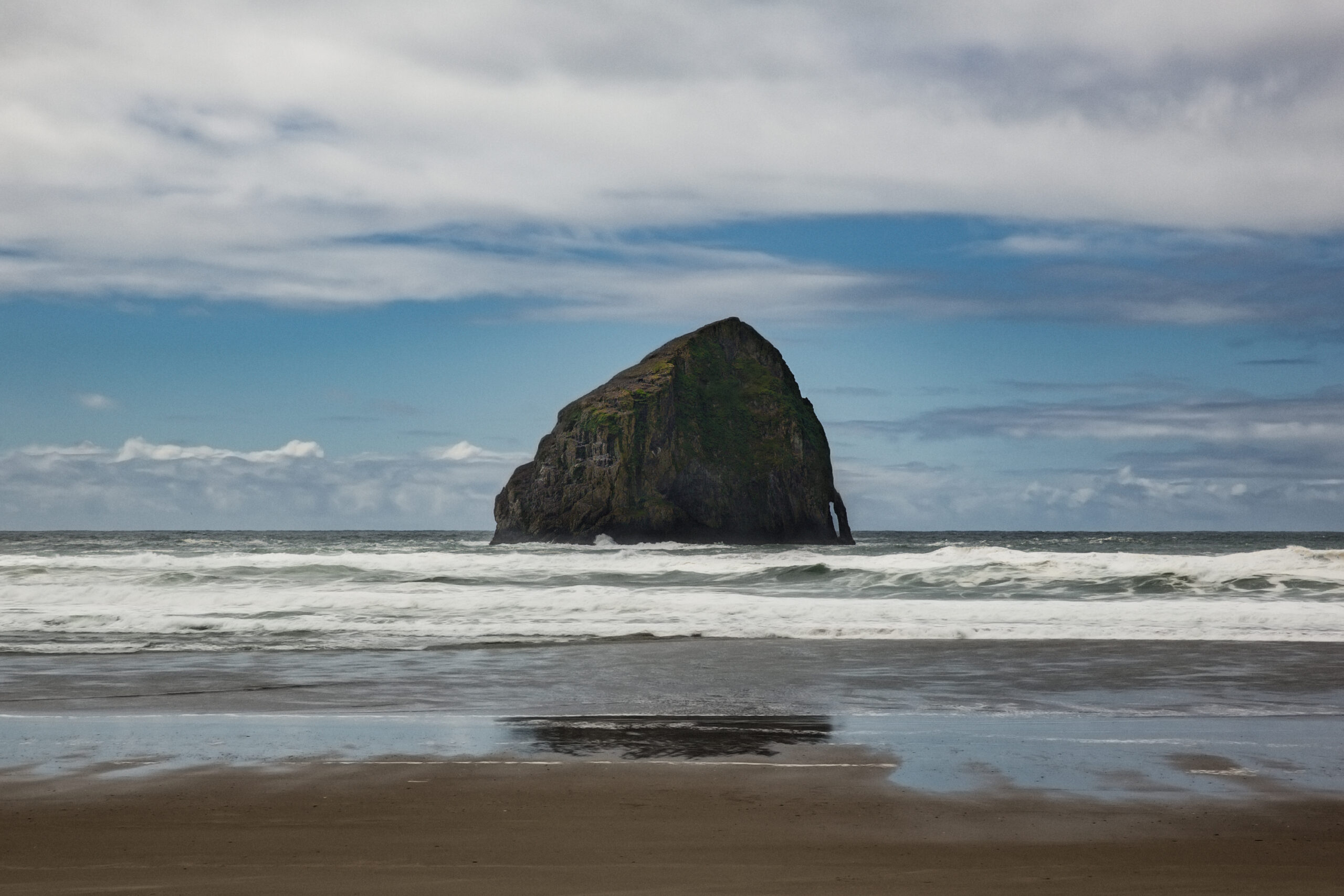 Somewhere nearby Cannon Beach