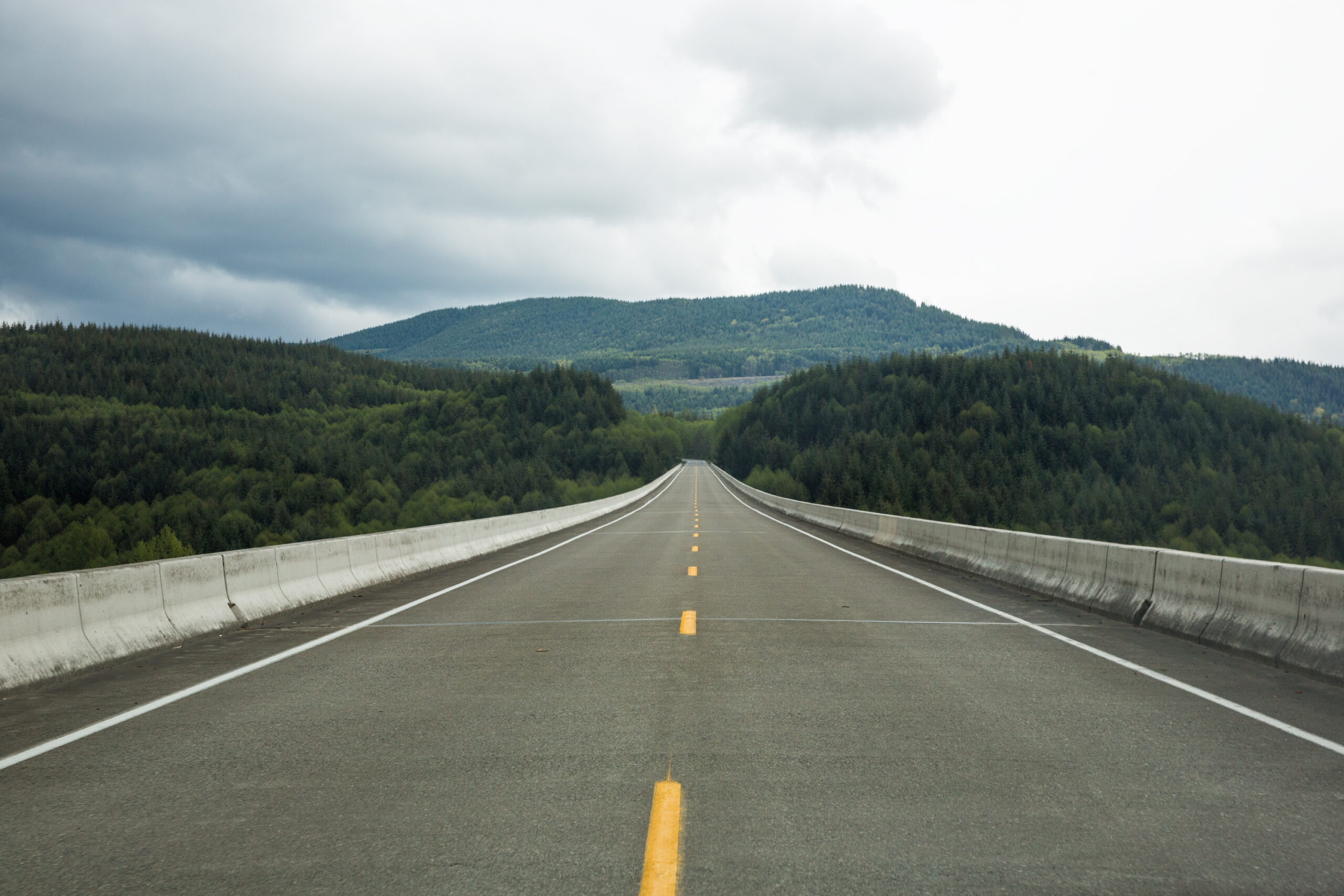 Mount St. Helens, entering blast zone