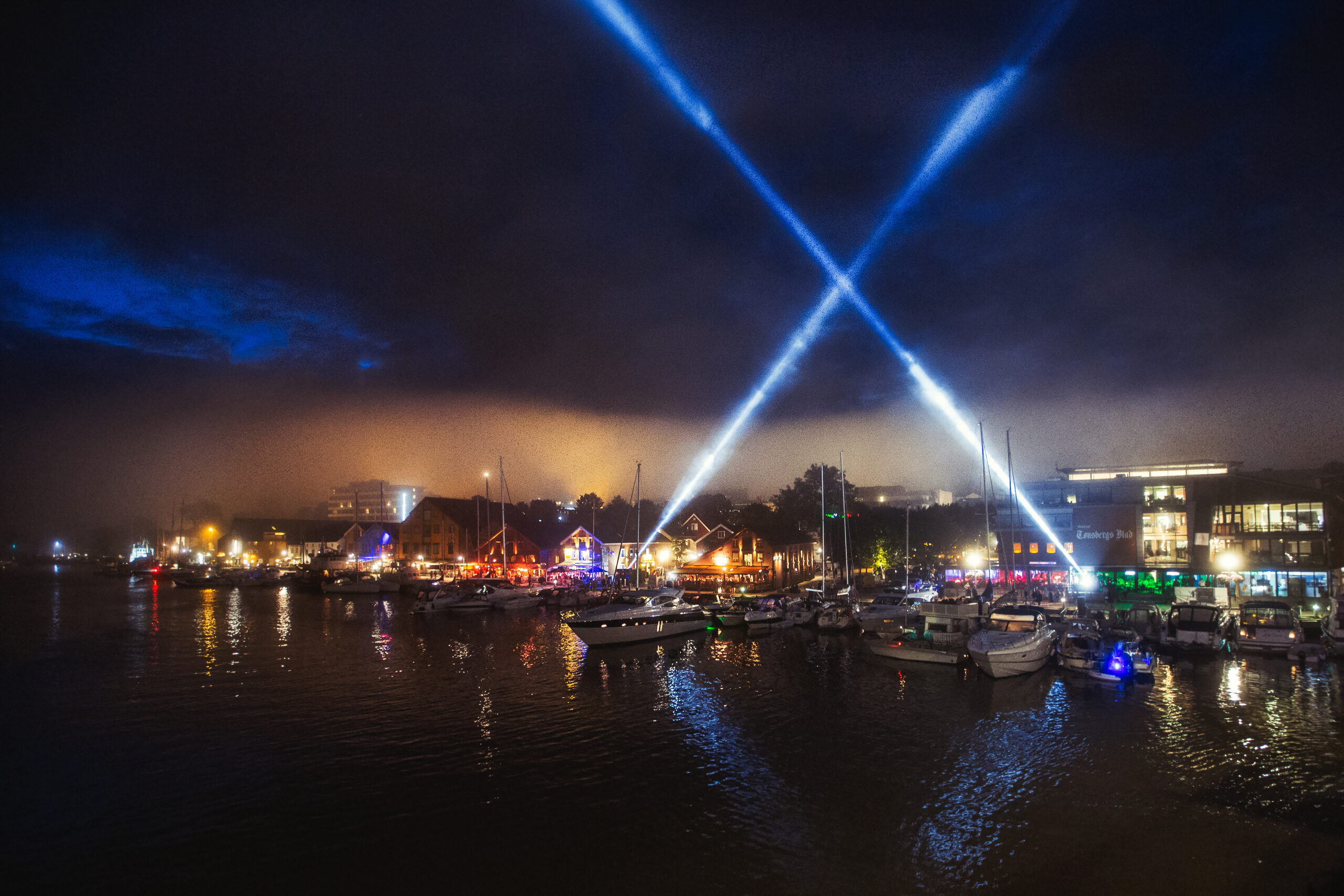 Tønsberg by night
