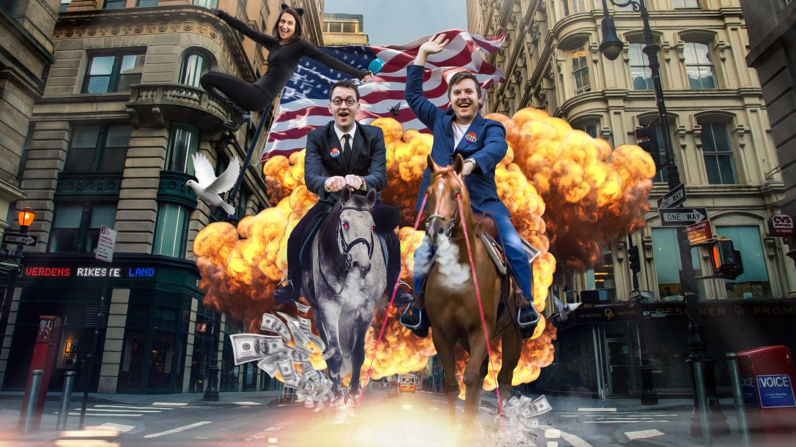 Verdens Rikeste Land goes to New York City