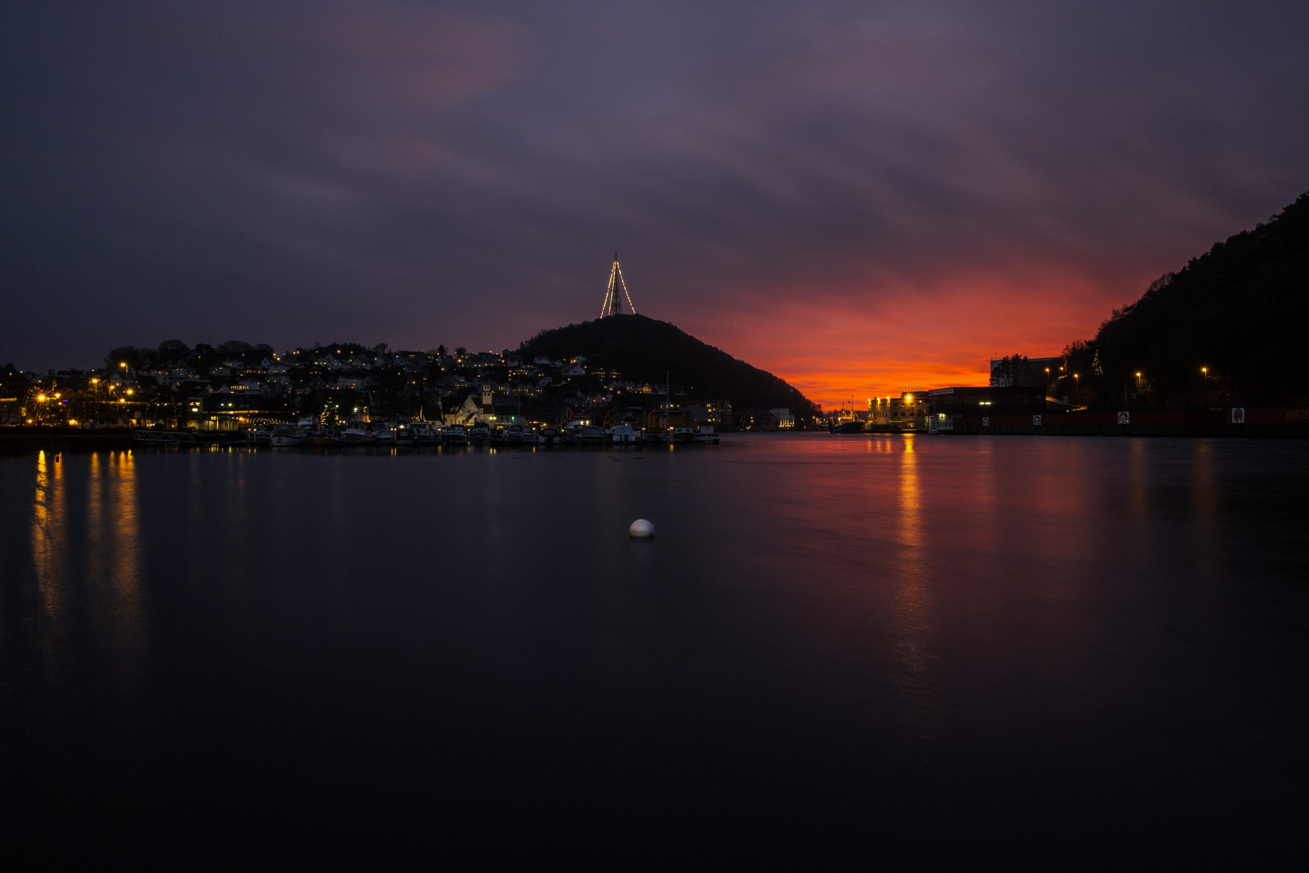 Sunset, Egersund Norway