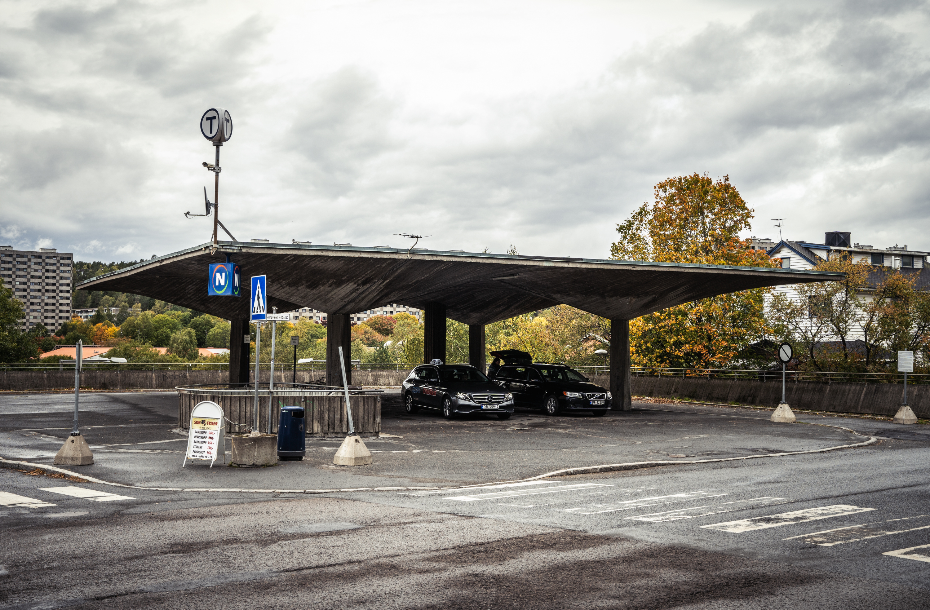 Grorud station opened 16 October 1966