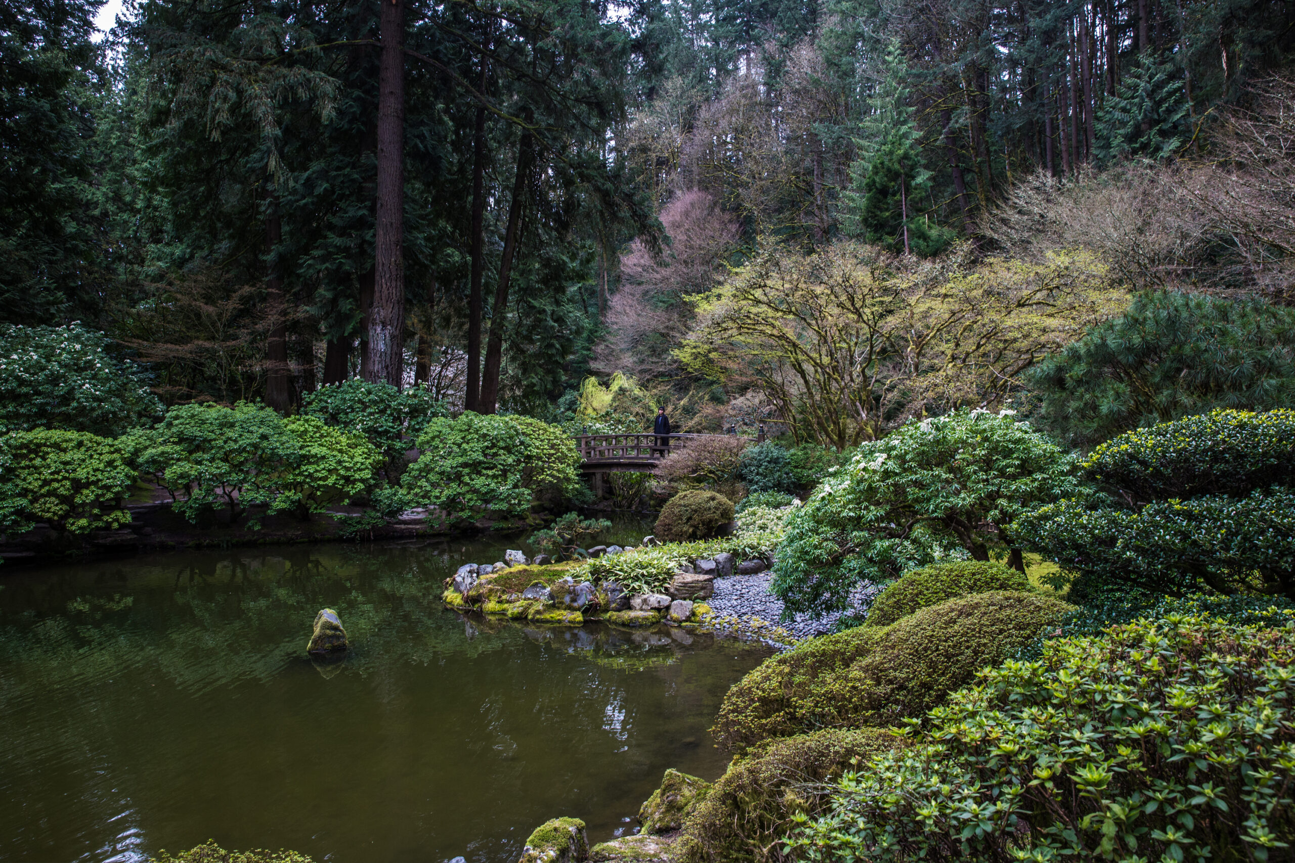 Cecilie at Portland Japanese Garden