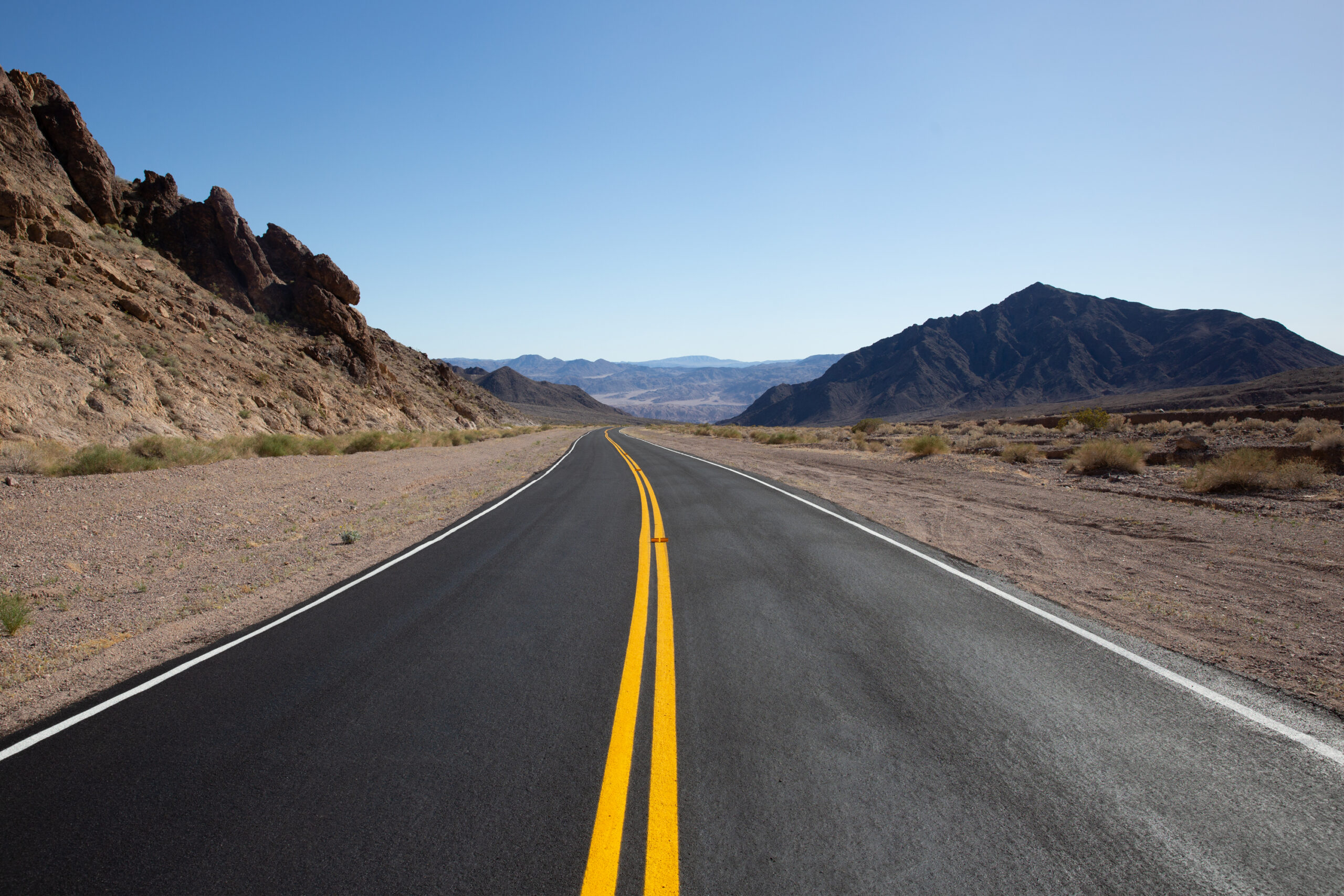 Entering Death Valley