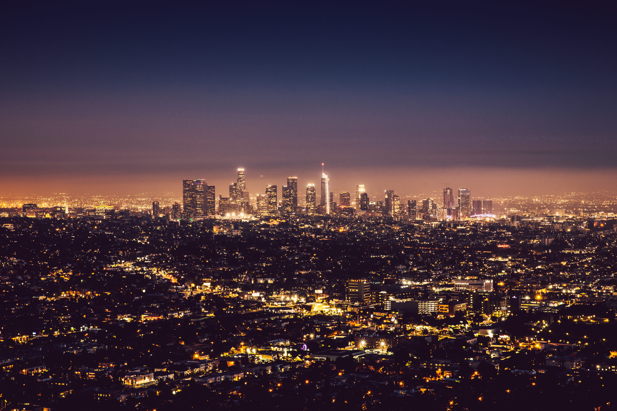 Los Angeles Downtown from Griffith Observatory