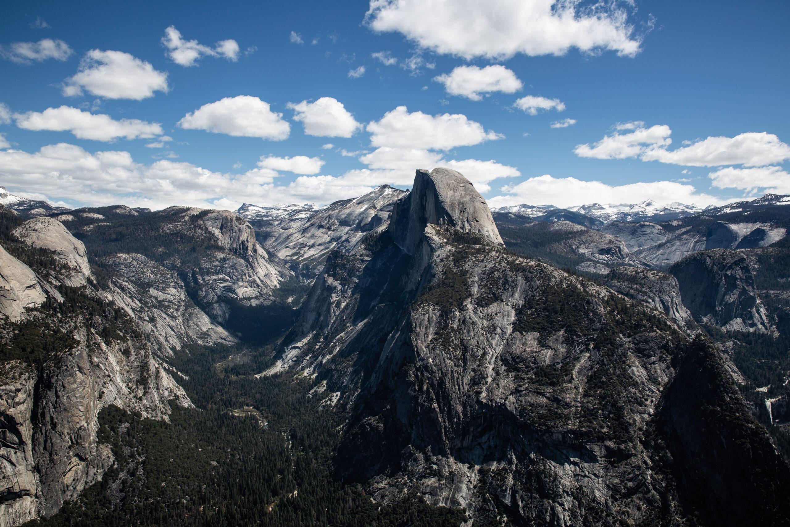 Half Dome from Glacier Point