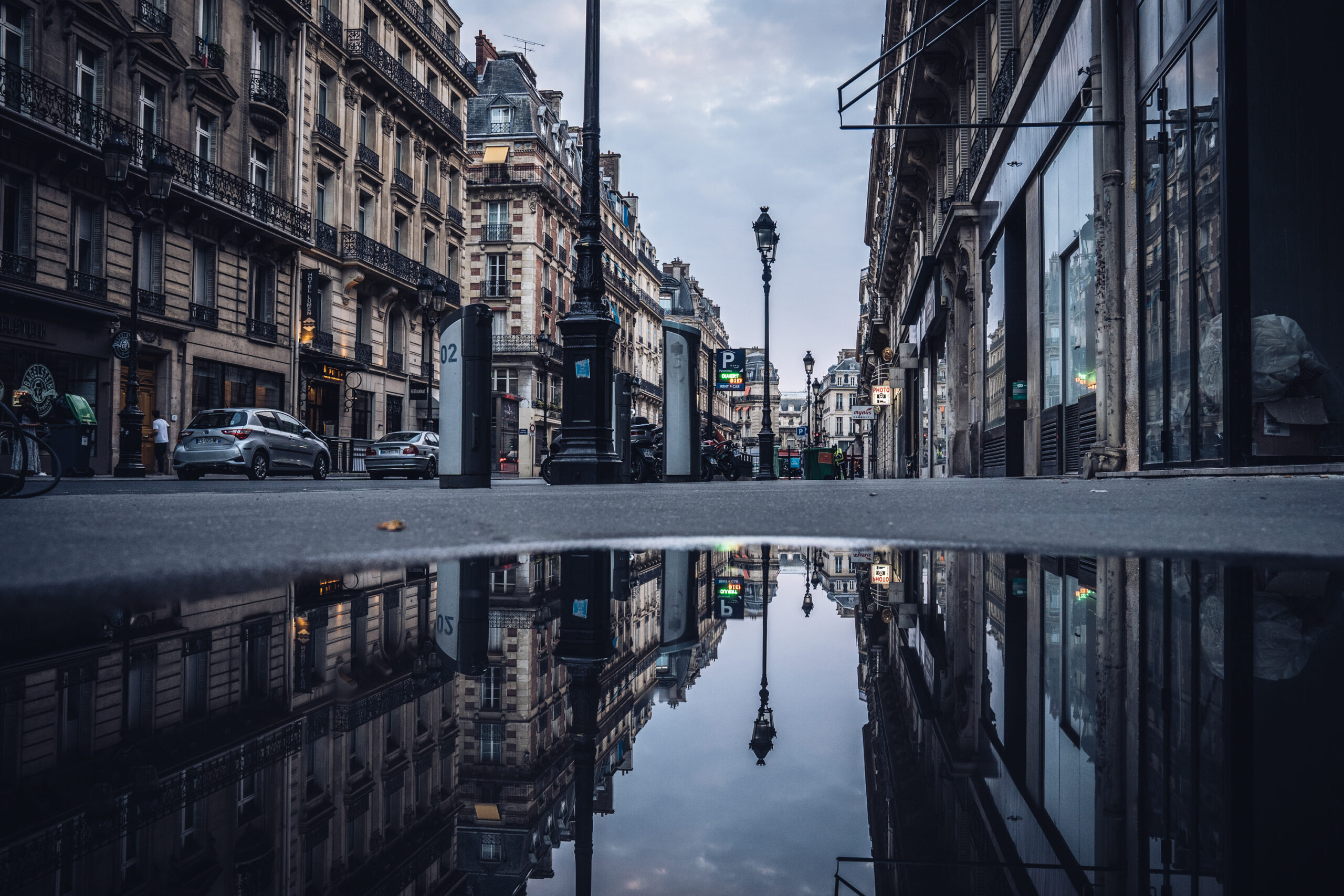 Paris early morning