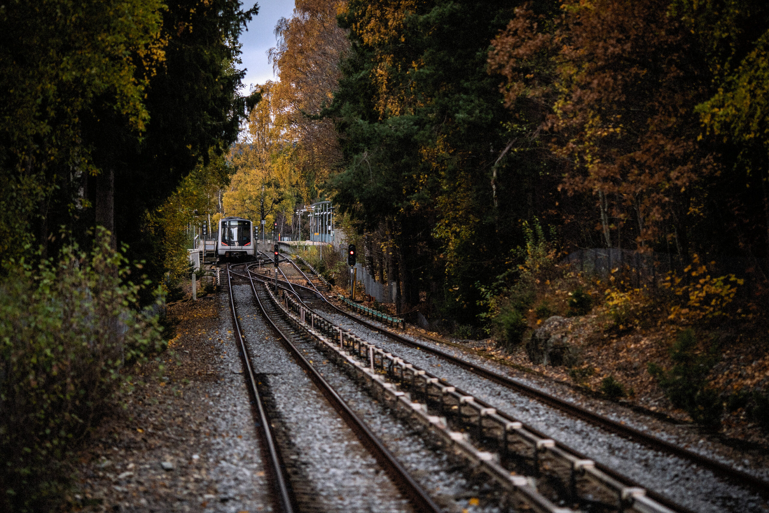 Sognsvann station, opened 10 October 1934